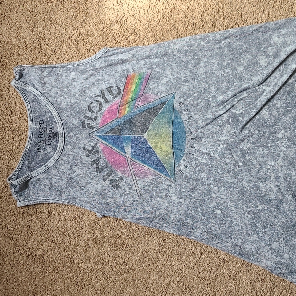 Pink Floyd Tank Size Girls Large